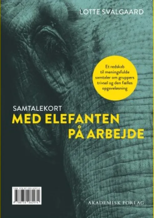 Samtalekort Til Med Elefanten På Arbejde