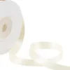 Satinbånd - B 10 MM - Creme - 10 M