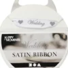 Satinbånd - B 10 MM - Hvid - 8 M