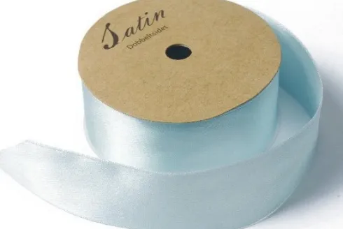 Satinbånd - B 32 MM - Mint Grøn - 10 M