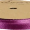 Satinbånd - B 10 MM - Mørk Lilla - 10 M