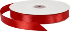 Satinbånd - B 20 MM - Rød - 100 M