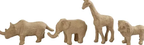 Savannedyr - H 7,5-10 CM - 32 Stk