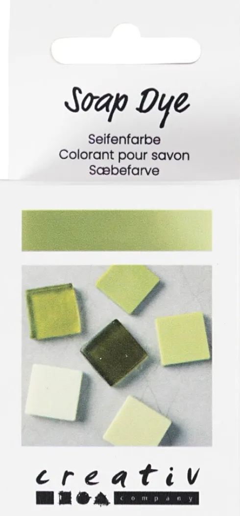 Sæbefarve - Grøn - 10 ML