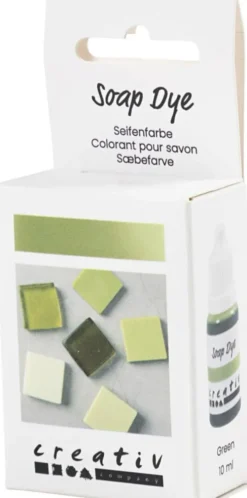Sæbefarve - Grøn - 10 ML