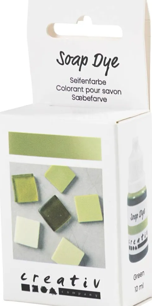 Sæbefarve - Grøn - 10 ML