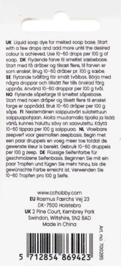 Sæbefarve - Lilla - 10 ML
