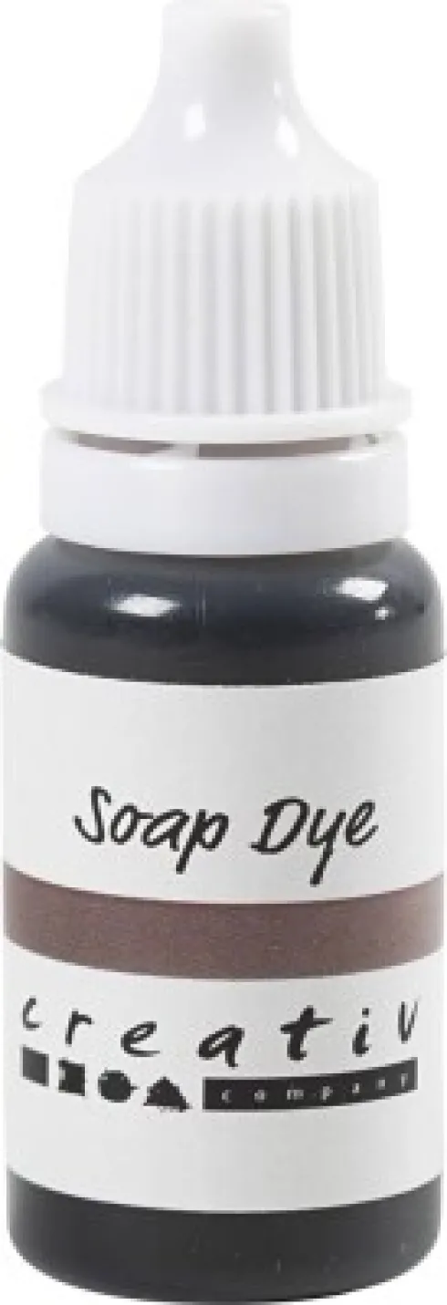 Sæbefarve - Olivenbrun - 10 ML