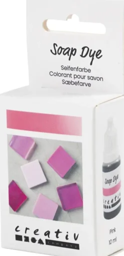 Sæbefarve - Pink - 10 ML