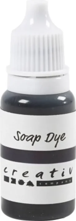 Sæbefarve - Sort - 10 ML