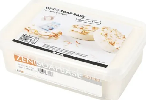 Sæbemasse Med Shea - Hvid - 1 KG