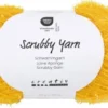 Scrubby Garn - L 90 M - Gul - 50 G
