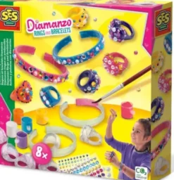 Ses Creative - DIY Armbånd Og Ringe - Diamanzo