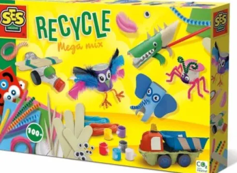Ses Creative - Kreativt DIY Sæt - Recycle Mega Mix