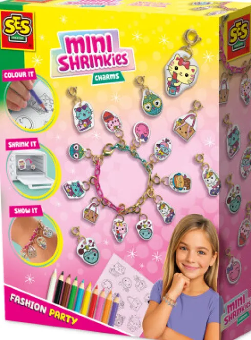 Ses Creative - Krympeplast - Mini Shrinkies - Fashion Party