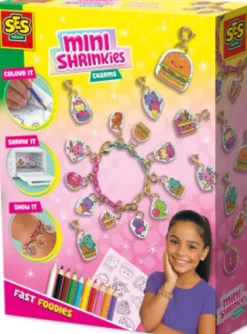 Ses Creative - Krympeplast - Mini Shrinkies - Lækre Snacks