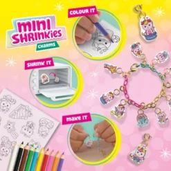 Ses Creative - Krympeplast - Mini Shrinkies - Søde Enhjørninger