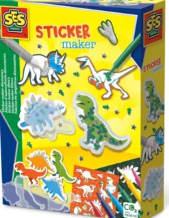 Ses Creative - Lav Selv - Klistermærker - Dinosaurer