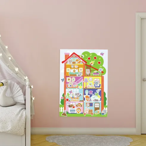 Ses Creative - Min Første Plakat Med Klistermærker - S14476