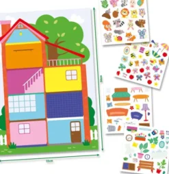 Ses Creative - Min Første Plakat Med Klistermærker - S14476