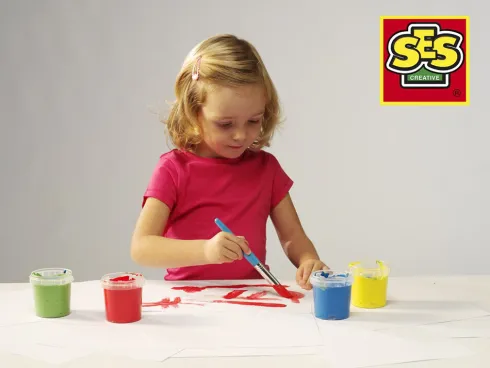 Ses Creative - Plakatfarver - Multi 6 X 45 ML