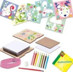Ses Creative - Pressede Blomster DIY Kit - 20 Sekunder