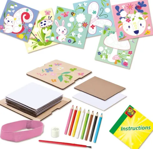 Ses Creative - Pressede Blomster DIY Kit - 20 Sekunder