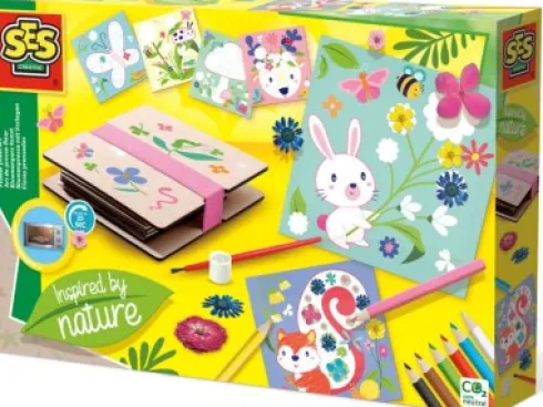Ses Creative - Pressede Blomster DIY Kit - 20 Sekunder