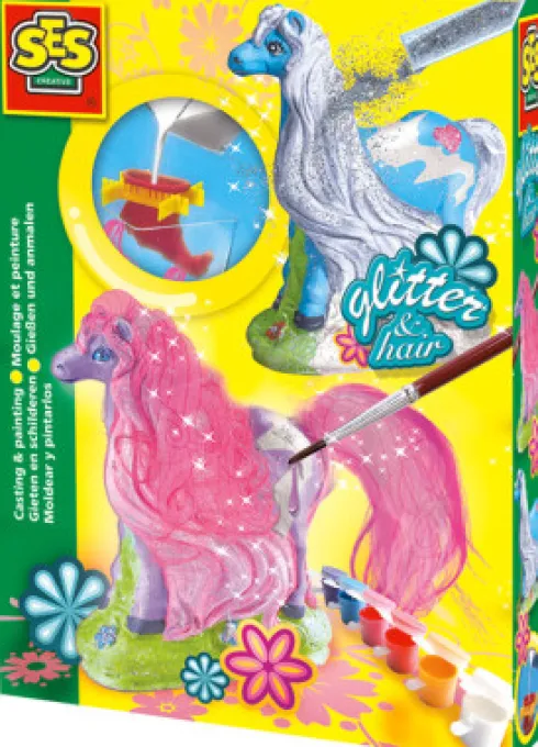 Ses Creative - Støb Og Mal - Hest Med Manke