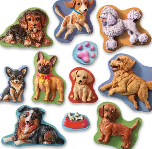 Ses Creative - Støb Og Mal - Hunde