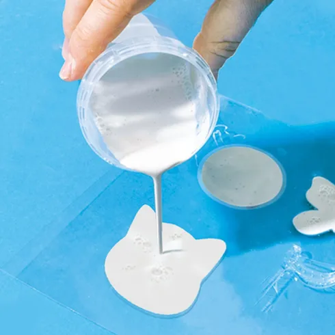 Ses Creative - Støb Og Mal Sæt Til Børn - Glade Figurer