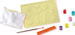 Ses Creative - Støb Og Mal Sæt Til Børn - Glade Figurer
