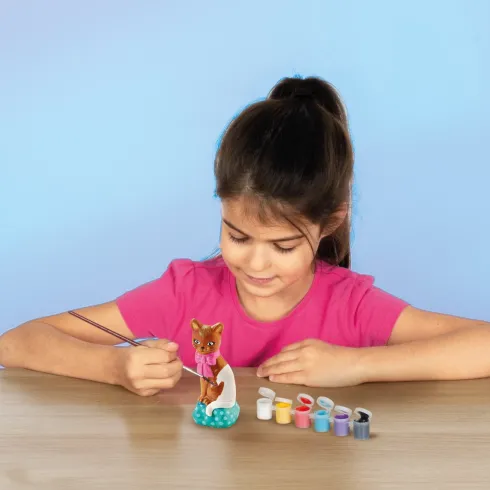 Ses Creative - Støb Og Mal Sæt Til Børn - Kat