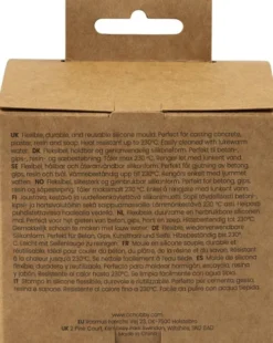 Silikoneform - Frugt - H 1,8 CM - L 4,5-6 CM - 6Stk