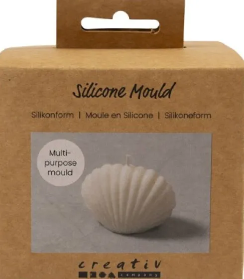 Silikoneform - Musling - H 6 CM - L 9 CM - B 5 CM - 1 Stk