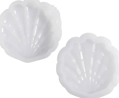 Silikoneform - Musling - H 3 CM - L 13,2 CM - B 13,3 CM - 1 Stk