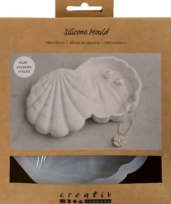 Silikoneform - Musling - H 3 CM - L 13,2 CM - B 13,3 CM - 1 Stk