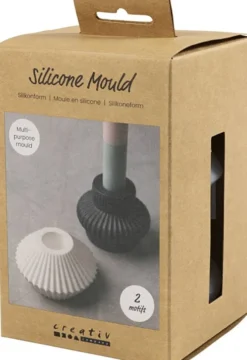 Silikoneform - Rillede Lysestager