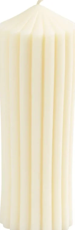 Silikoneform Til Lys Og Andet - Rillet Cylinder