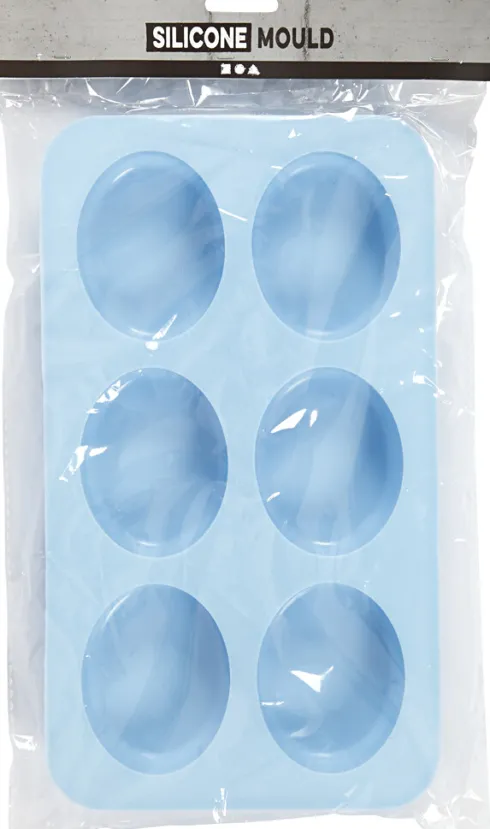 Silikoneform Til Lys Sæbe Gips - 2,5X28X16 CM - 100 ML