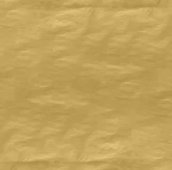Silkepapir 5 Ark 50 X 70 CM - 18 G - Guld - Haza