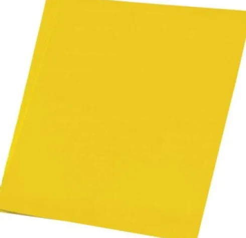 Silkepapir 5 Ark 50 X 70 CM - 18 G - Gul - Haza