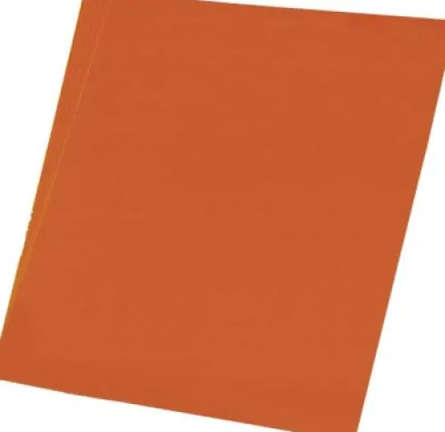 Silkepapir 5 Ark 50 X 70 CM - 18 G - Orange - Haza