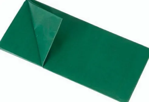 Silkepapir 5Ark 50X70 Mørk Grøn - 49