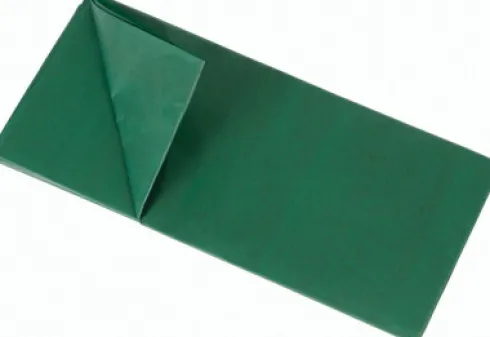 Silkepapir 5Ark 50X70 Mørk Grøn - 49