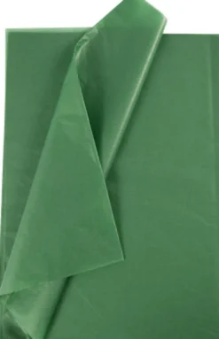 Silkepapir - 50X70 CM - 14 G - Grøn - 25 Ark