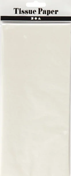 Silkepapir - 50X70 CM - 14 G - Perlemor - 6 Ark