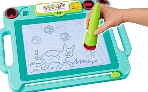 Simba - Art & Fun - Stampy - Magnetisk Tegnetavle Med Lyd