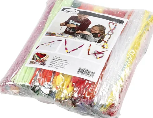 Sjov Med Klemmer Og Chenille - Assorterede Farver