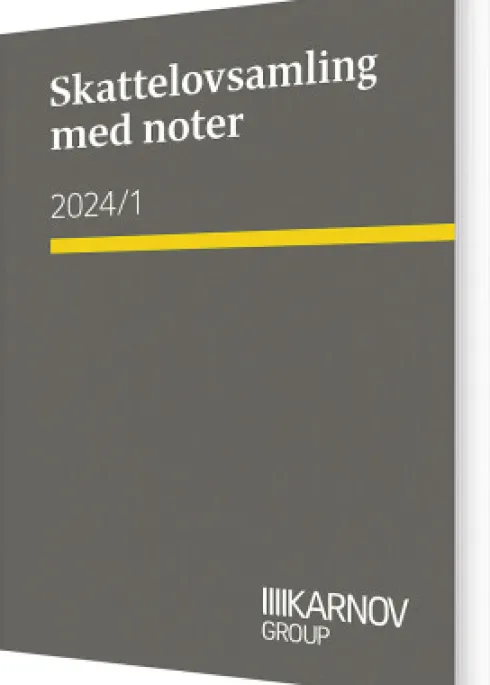 Skattelovsamling Med Noter 2024/1